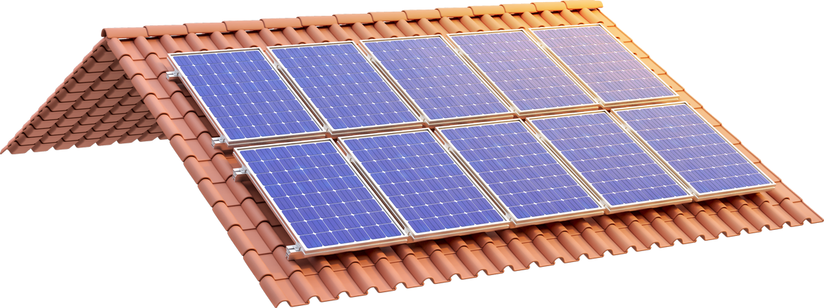 Solar Panel 3D Render